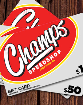 Champ's Speedshop Gift Card